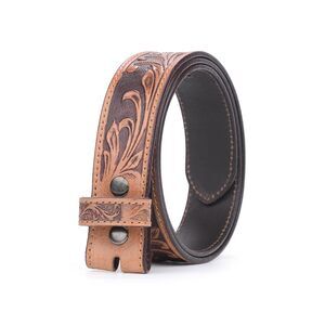5629 Boys Western Belt, Mens Cowboy Wear Full Grain Leather